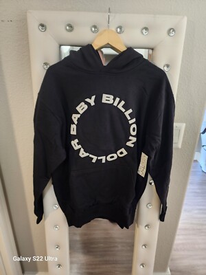 Billion Dollar Baby Hoodie Mens Large Black Pullover