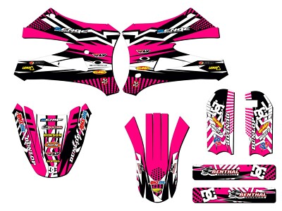 10-20 SR / FWE CX 50 MAYHEM Pink Senge Graphics Kit Compatible with Cobra