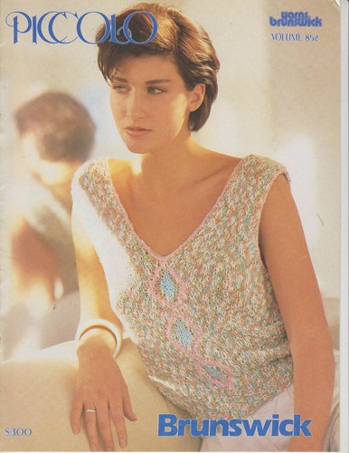 Brunswick Vol.852 Piccolo 1985 Knitting Pattern Booklet | eBay