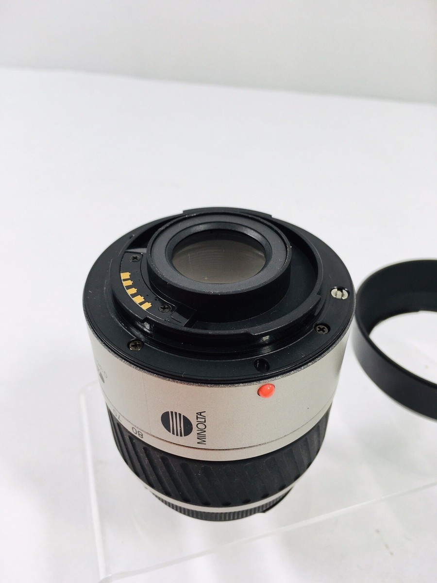 Objectif zoom Minolta 35-80 mm f/4-5,6 AF – Objectif Minolta AF compact et polyvalent - France