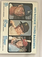 MIKE SCHMIDT - ROOKIE Card 1973 - TOPPS  615