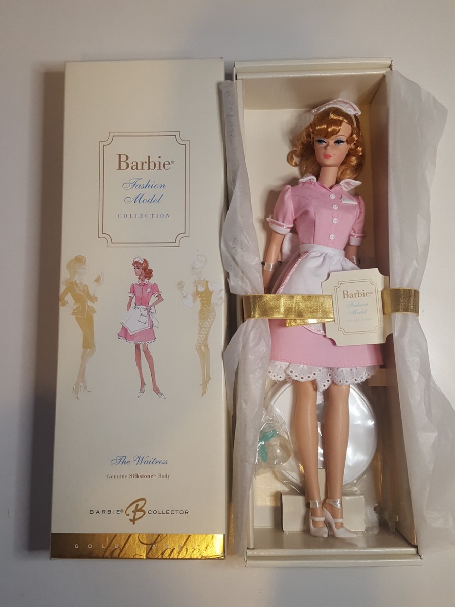 The Waitress Silkstone Barbie Doll Gold Label