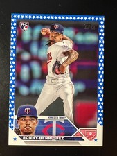 2023 Topps Factory Set Blue Stars #372 Ronny Henriquez