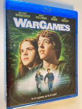 Wargames Blu-ray, 1983 NEW, Matthew Broderick, Ally Sheedy, Dabney Coleman