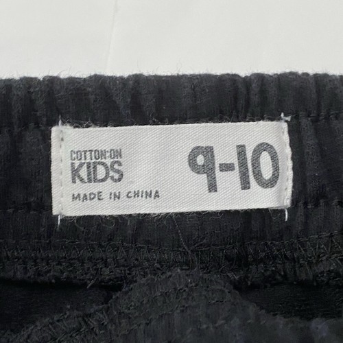 Cotton:On Kids Black Shorts Boys Size 9-10 Drawstring - Bild 6 von 9