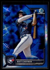 Matt Chapman 2022 Bowman Chrome Sapphire Edition Card #2
