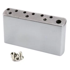 Musiclily Ultra 10.5mm Steel 42mm Tremolo Block For MIM Fender Strat ST Guitar