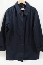 GANT RUGGER Laminated Cotton Blend Waterproof Gabardine Coat Size XL #928