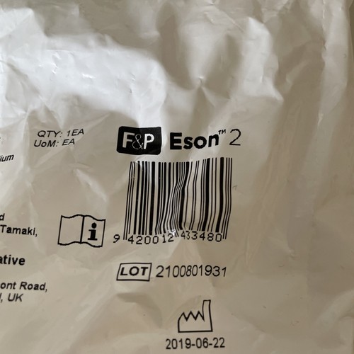 Cojín de sello nasal F&P Eson 2 tamaño MEDIANO 400ESN215 NUEVO EN PAQUETE genuino OEM - Imagen 4 de 4