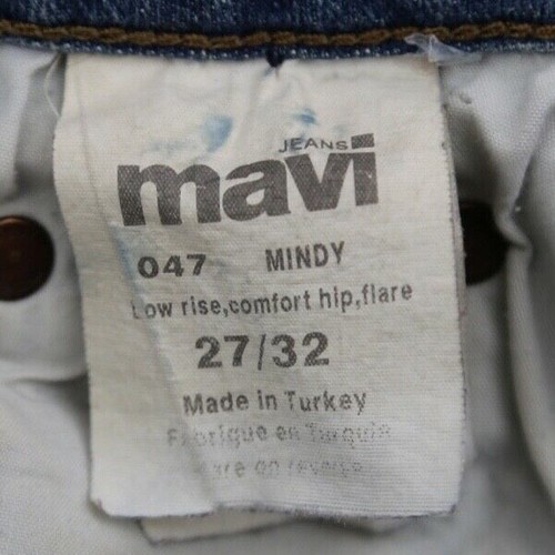 Women's Mavi Jeans Mindy Low Rise Comfort Hip Flare Size 27x32 (Msr 27x30) - Picture 6 of 12