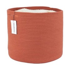 Cotton Rope Basket For Girls Boys Kids 16  X14  Baby Laundry Basket rustic