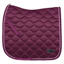 Cavallo HANAYA Schabracke noble, versatile saddle pad dark raspberry Horsefashio