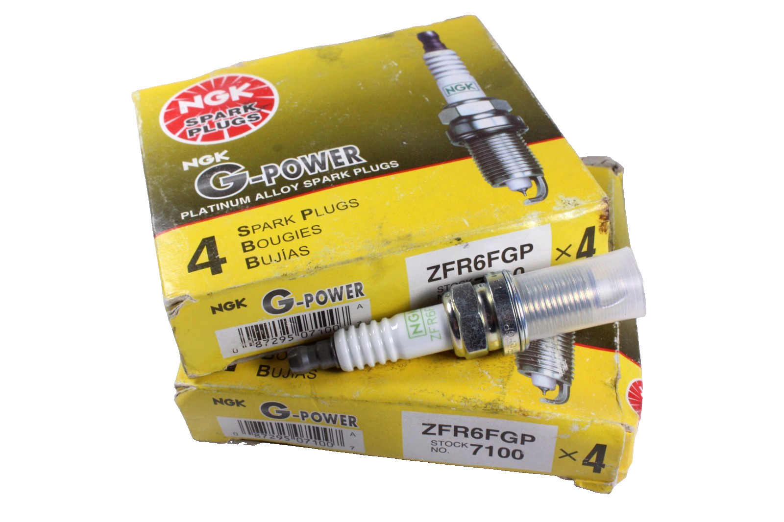 NGK ZFR6FGP G-Power Platinum Spark Plugs Stock #7100 set of 8