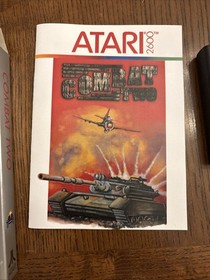 Atari 2600 Boxed Video Game Cartridge - Combat Two (#216/250) - CIB Complete