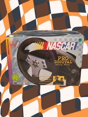 NASCAR THRUSTMASTER Pro Digital Racing Steering Wheel For PC Computer NO PEDALS