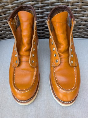 Red Wing Irish Setter 9875 Gold Russet Sequoia Size US 7.5 Width E