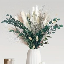 100pcs Bohemian Dried Flower Bouquet   Vintage Style for Vases/Gifts