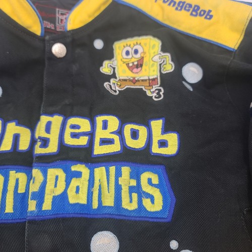 JH Design NASCAR Nickelodeon SpongeBob The Movie Coat Racing Jacket Youth XL - Picture 4 of 14