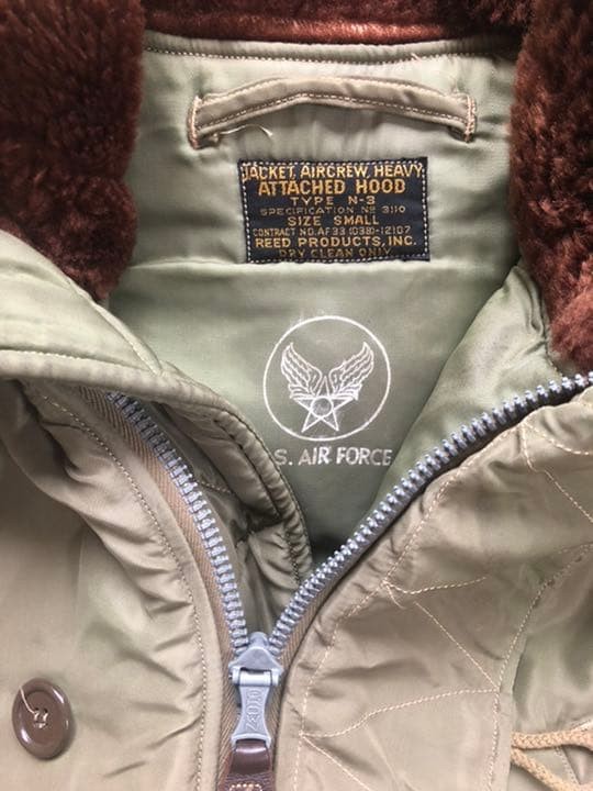 Buzz Ricksons N-3 Flight Jacket Initial Model S S… - image 3