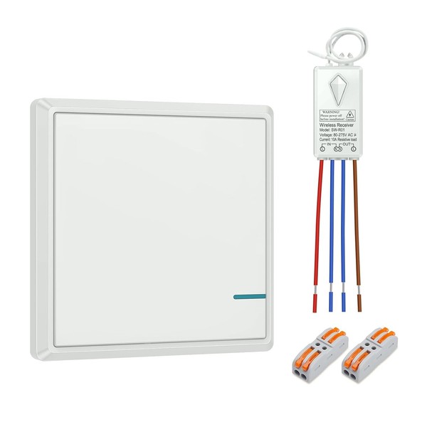 Funkschalter Set Thinkbee 230V Funktaster Mit EmpfäNger-image