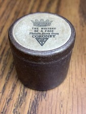 Vintage 1940'S Film Canister  The History Of A Face  Picture Story From CORONET
