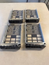 Lot of 4 Dell 3.5" HDD Tray Caddy Gen12 PowerEdge R320 R420 R520 R720 R720XD