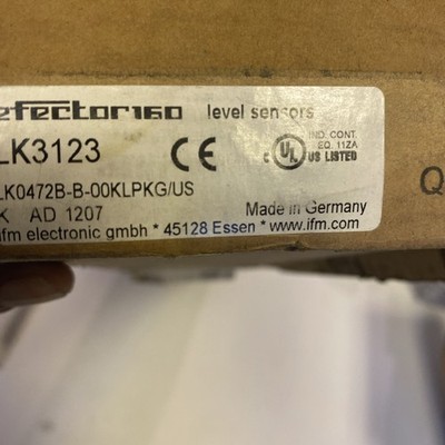 IFM LK3123 efector Füllstandsensor Level sensor