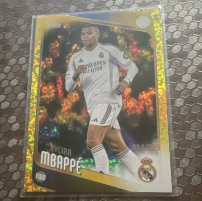 Topps Kylian Mbappé Real Madrid 2025 UEFA Champions League #112 /299 Soccer
