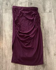 Express Womens Strapless Dress Size XS Burgundy 