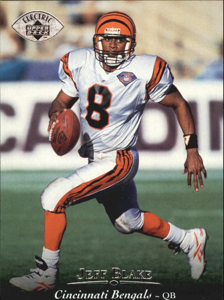 1995 Upper Deck Electric Silver #190 Jeff Blake - FB