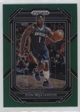 2022-23 Panini Prizm Green Prizm Zion Williamson #214 1hs9