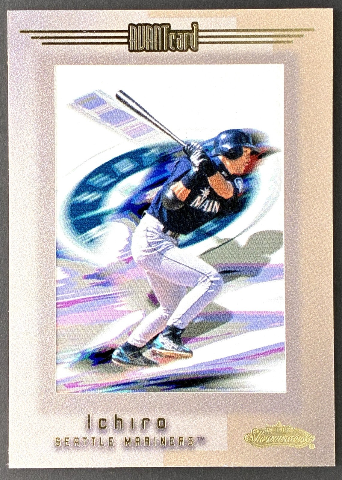 2001 Fleer Showcase Ichiro ROOKIE Avant Card #116 Seattle Mariners ser#209/500
