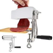 Heavy Duty Manual Meat Tenderizer Machine - Quick Beef & Chicken Cuber Tool, Alu