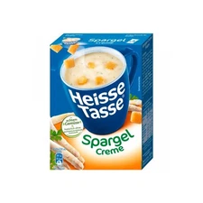 Heisse Tasse HOT MUG Soup: Creamy ASPARAGUS soup -3 sachets -FREE SHIPPING