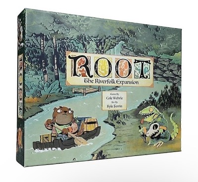 LAST ONE!  Leder Games | Root: The Riverfolk Expansion SEALED FIRST PRESS READ