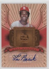 2005 Upper Deck Hall of Fame Worthy 13/25 Lou Brock #HW-LB1 Auto HOF 0t2