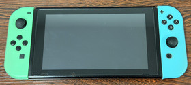 Nintendo Switch Handheld Console (Animal Crossing Limited Edition) - Great Used