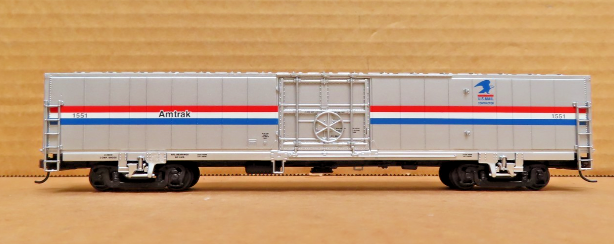 Thrall 60 ft. Material Handling Car | Amtrak No. 1461, a Thr