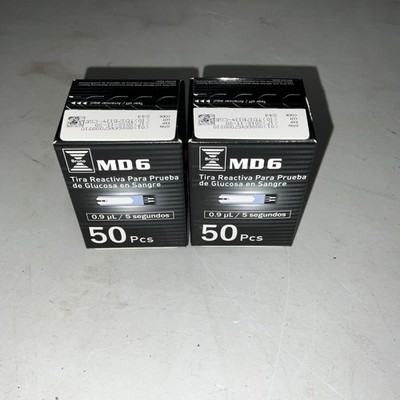 Pharma MD6 Blood Glucose Test Strips (100 Count)