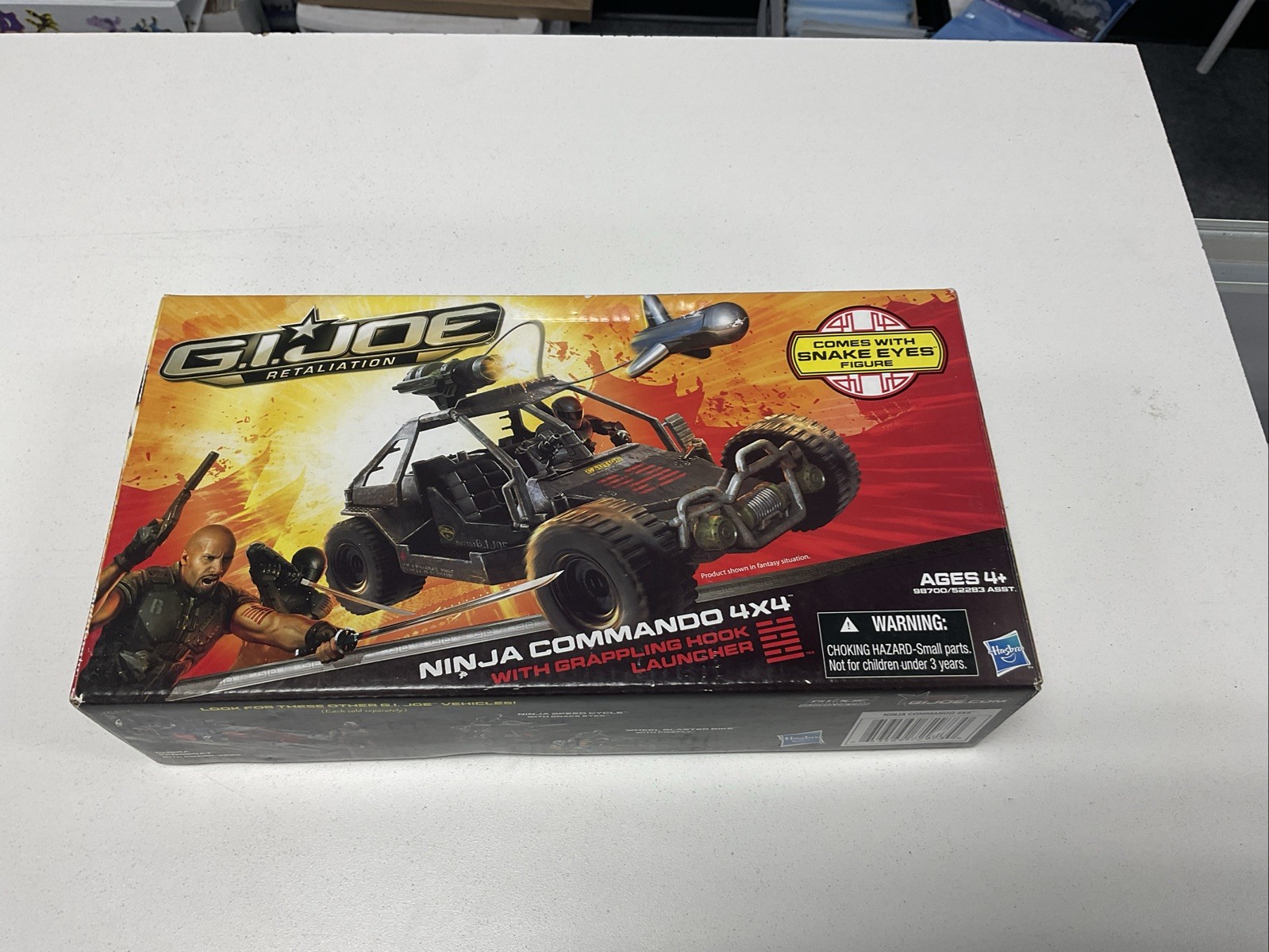 GI Joe Ninja Commando 4x4, AWE Striker, Retaliation, Snake Eyes, 2011, New
