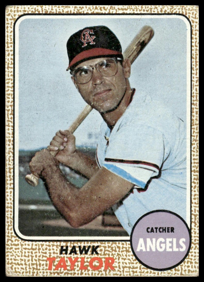 1968 Topps #52 Hawk Taylor