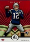2005 Upper Deck Reflections TOM BRADY Card 55 Patriots GOAT