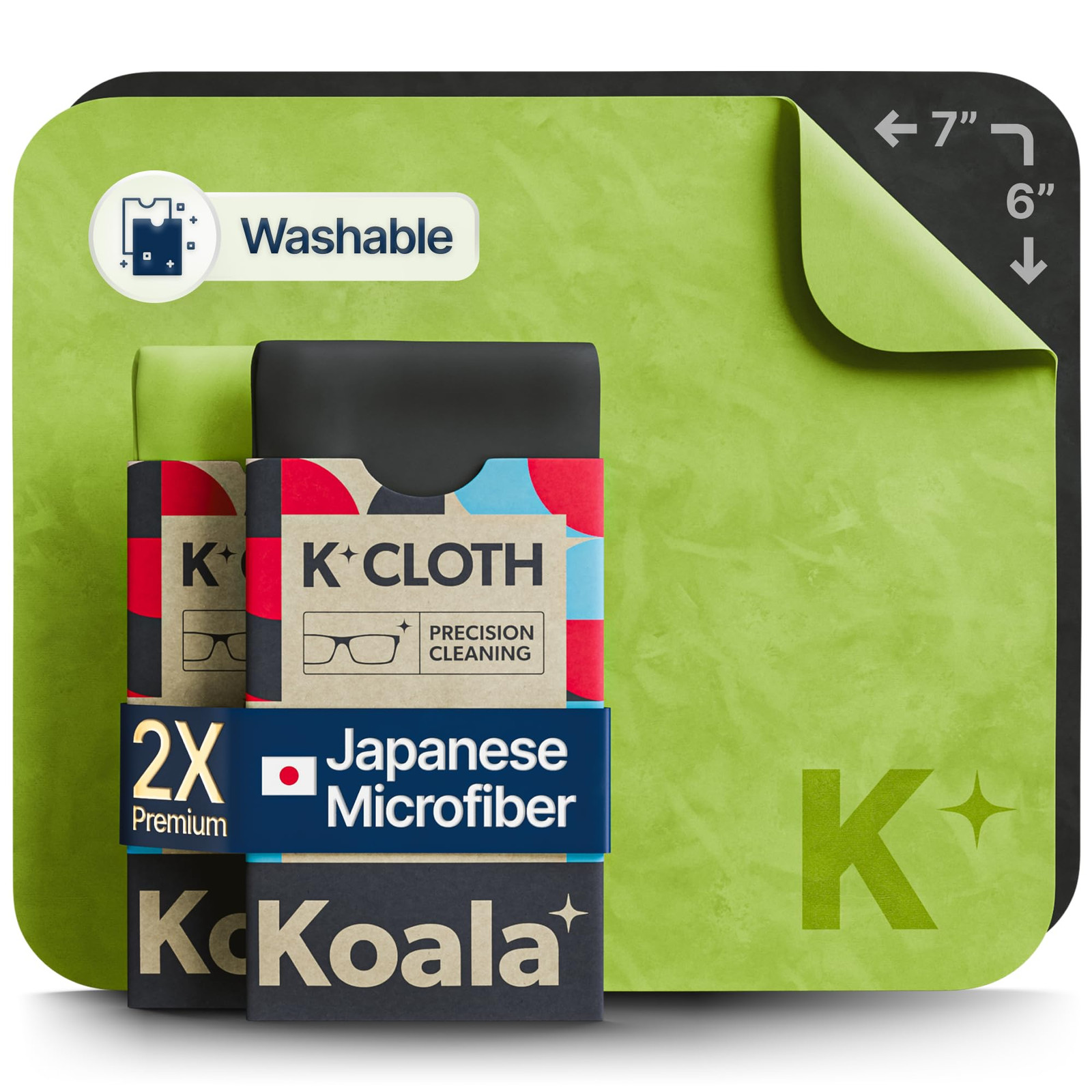 Koala Lens Cleaning Cloth | Japanese Microfiber | Glasses Cleaning Cloths | E...