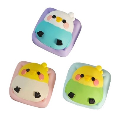 Aesthetic Parrots Artisans Cartoon Keycap Resin Keycap for Mechanical Keyboards