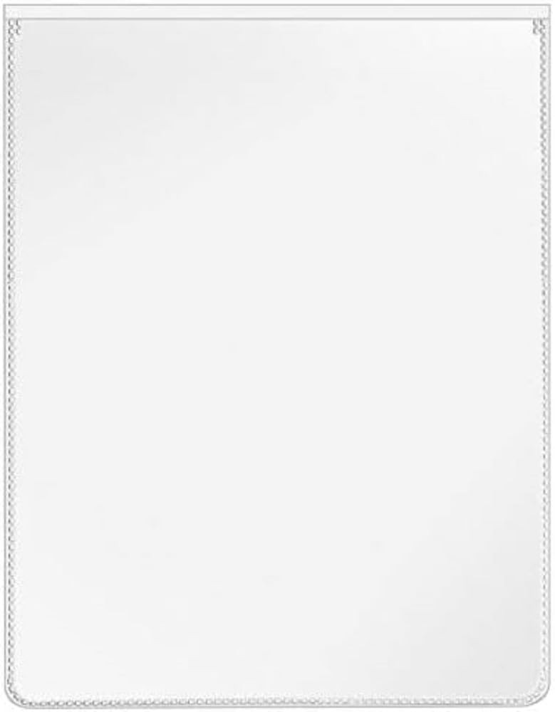 3109500 Protective ID Card Sleeves for DIN A6 Polypropylene Film with Tear-Pr...