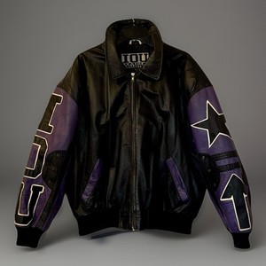 93年製　I.O.U レザージャケット I.O.U. Leather Collection Jacket LEGEND ACROSS AMERICA 92-93 Green
