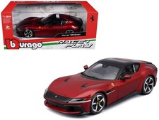 Ferrari 12Cilindri Red Metallic with Black Top "Race Play" Series 1/24 Diecast