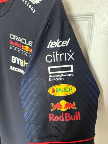 Red Bull Racing Formula 1 team Shirt Castore Size Extra Large XL Mens Excellent - Bild 3 von 10