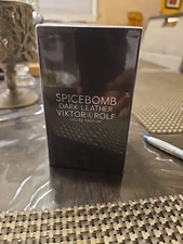 Spicebomb Dark Leather by Viktor & Rolf 3.04 oz EDP Cologne for Men New In Box