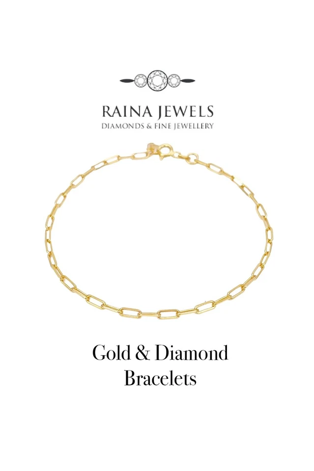 Plain Gold & Diamond Bracelets!